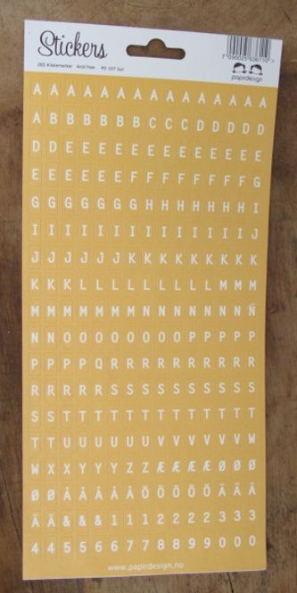 Hovedbilde Alfabet gul (6)