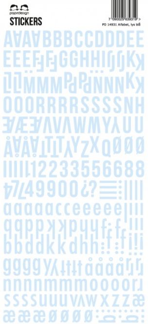 Hovedbilde Stickers lys blå (6)