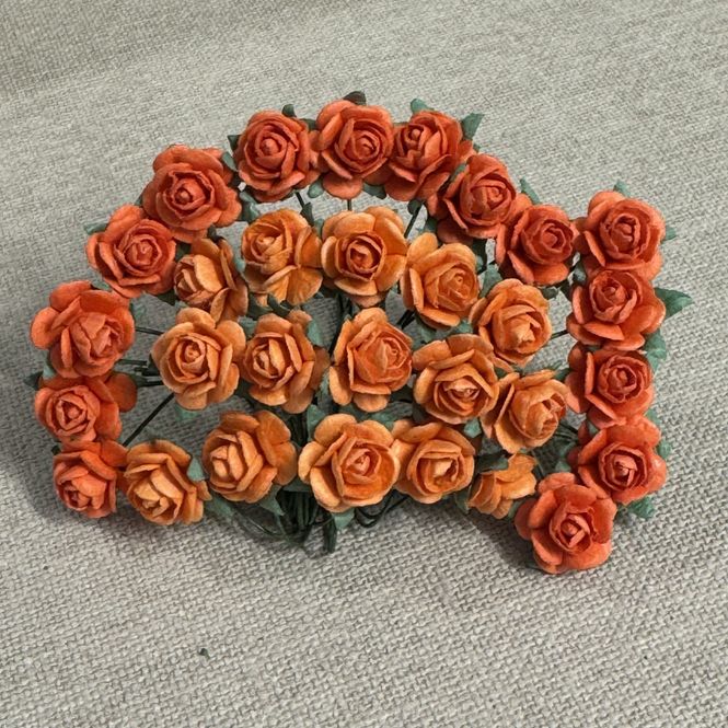 Hovedbilde Roser 1,2 cm, orange