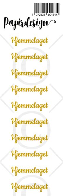 Hovedbilde PD 1900181 Hjemmelaget, gull ...