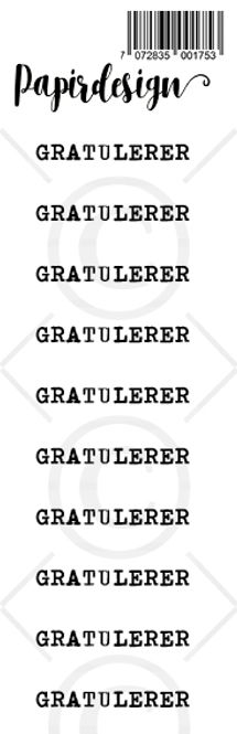 Hovedbilde PD 1900175 Gratulerer (6 ...
