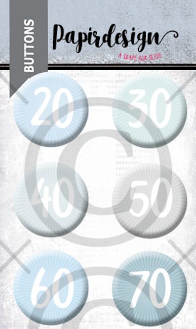 Hovedbilde Tall blå (6 buttons)