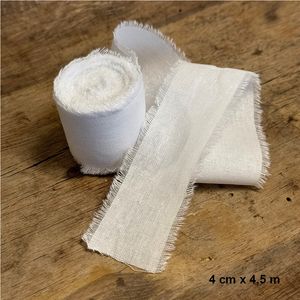 Hovedbilde B&aring;nd, hvit ( 6 ruller )