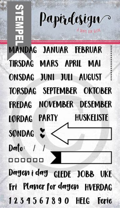 Hovedbilde PD 2000360 Planner (6 stempel ...