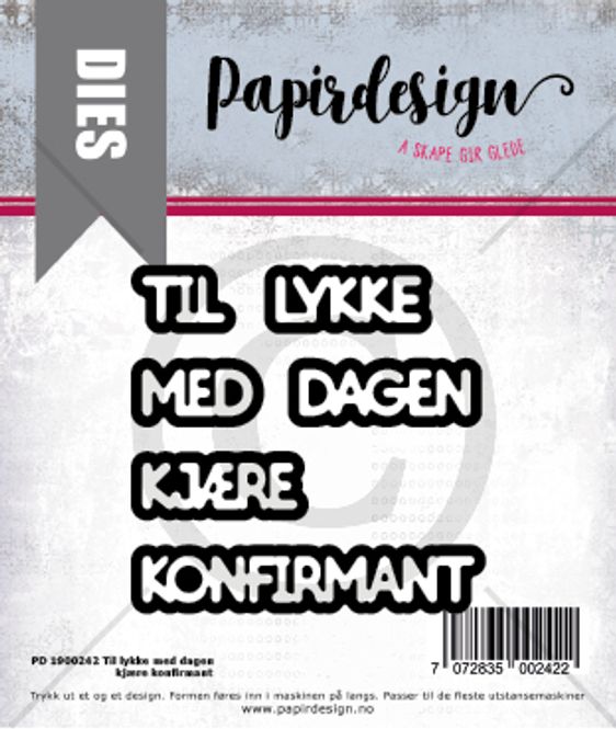 Hovedbilde PD 1900242 Til lykke med ...