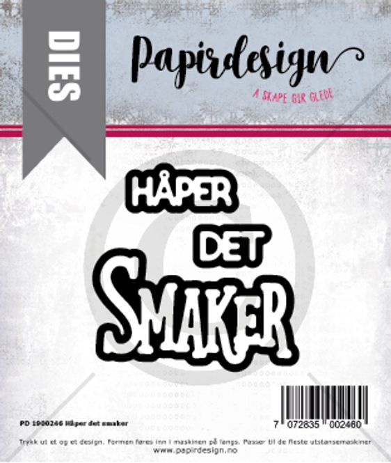 Hovedbilde PD 1900246 Håper det smaker ...