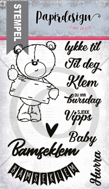 Hovedbilde PD 1900173 Bamse (6 stempel)