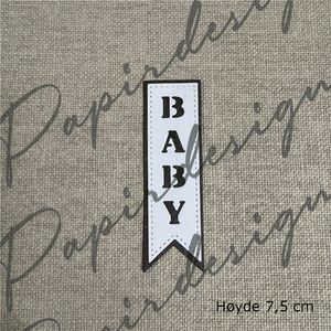 Hovedbilde PD 1601 Baby vimpel (6 dies)