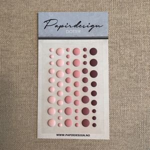 Hovedbilde PD 1644 Dotter rosa, matte ( ...