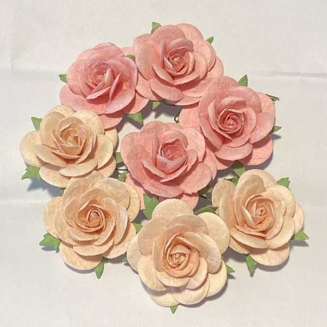 Hovedbilde Roser 3,5 cm, varm rosa