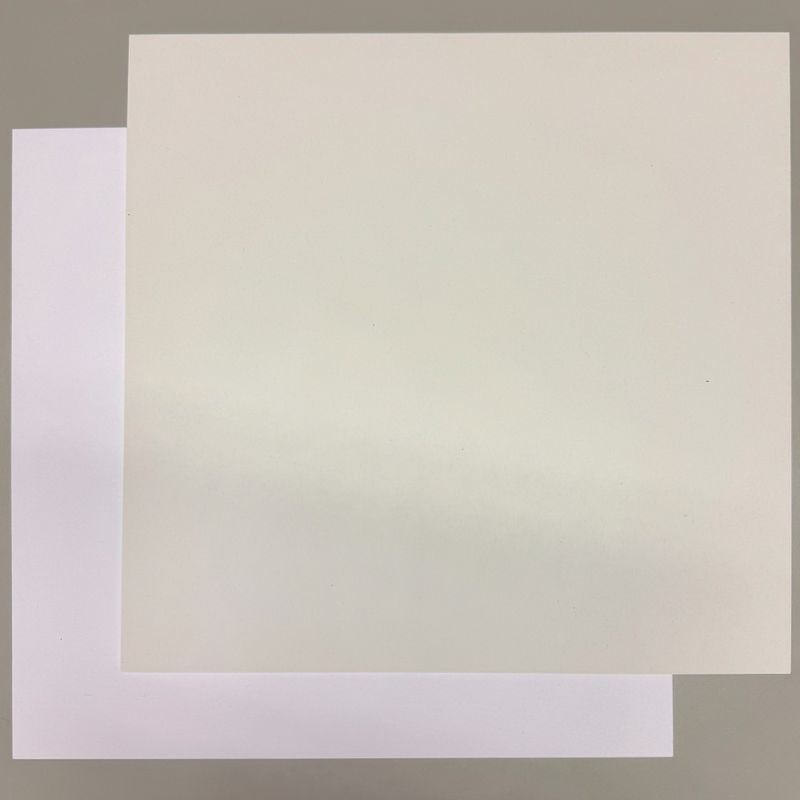 Kartong, krem 12*12