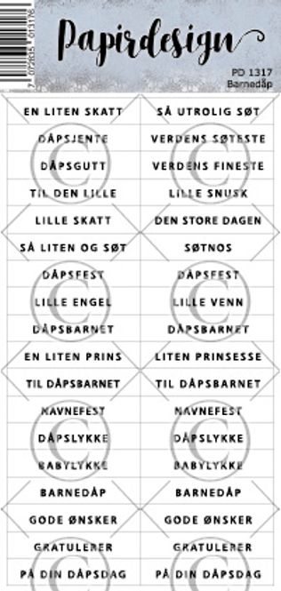 Hovedbilde PD 1317 Barnedåp ( 6 ...